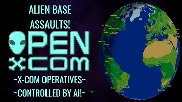 One Last Look at X-COM:UFO Defense & Brutal AI (for now)! - Alien Base Assaults!