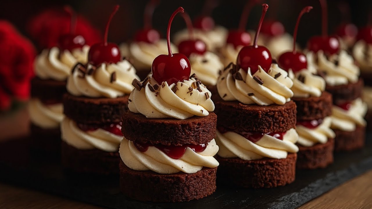 Десерт «ЧЁРНЫЙ ЛЕС»🎄 в новой интерпретации! В чём НАСТОЯЩИЙ секрет приготовления десерта!