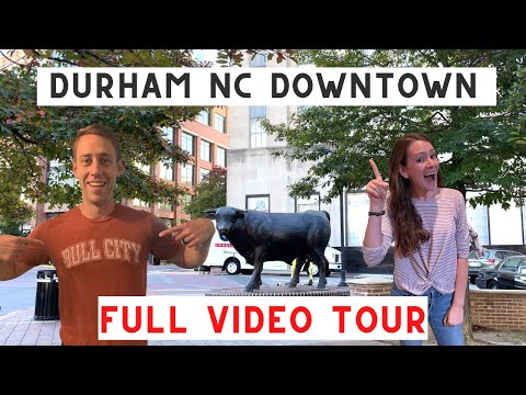 Downtown Durham North Carolina VLOG!! (FULL TOUR Of The Downtown Durham Districts!)