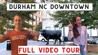 Downtown Durham North Carolina VLOG!! (FULL TOUR of the Downtown Durham Districts!)