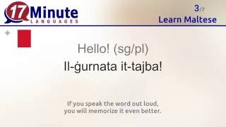 Learn Maltese (free language course video) screenshot 1