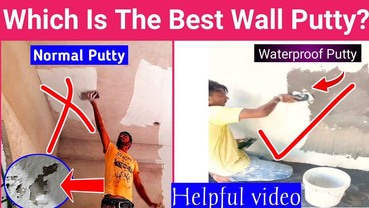 Waterproof acrylic wall putty With Moisturizing Effect 