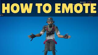 HOW TO EMOTE IN FORTNITE [EASY GUIDE TUTORIAL]