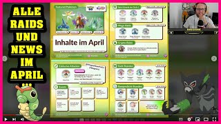 Alle RAIDS und EVENTS im APRIL 2024 !!! (Kein Scherz) | Pokémon GO Deutsch # 2931
