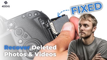 How to Recover Deleted Photos/Videos from SD Card | Sony/Fuji/Canon Camera SD Card Recovery