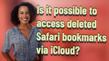 Is it possible to access deleted Safari bookmarks via iCloud?