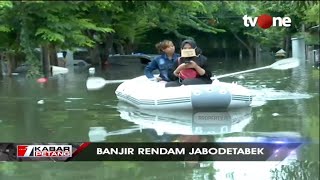 Pantauan Banjir Jabodetabek, Sejumlah Daerah Masih Terendam Banjir