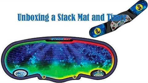 Unboxing a Stack Mat and a Timer (Amazon)