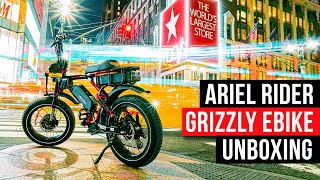 Ariel Rider Grizzly Unboxing  Ebike con Doble Motor & Doble Batería
