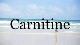 l carnitina para la barba  La L-carnitina no es solo para perder grasa., Aunque es muy conocida por  su papel en la quema de grasa, tambin tiene muchos beneficios para rendir  mejor y recuperarte ms rpido.,  Energa, 