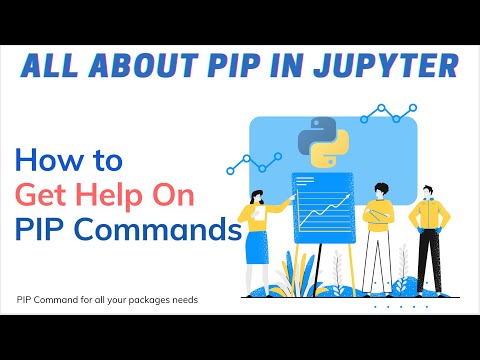 How to get Help related to Python PIP commands in Jupyter Notebook