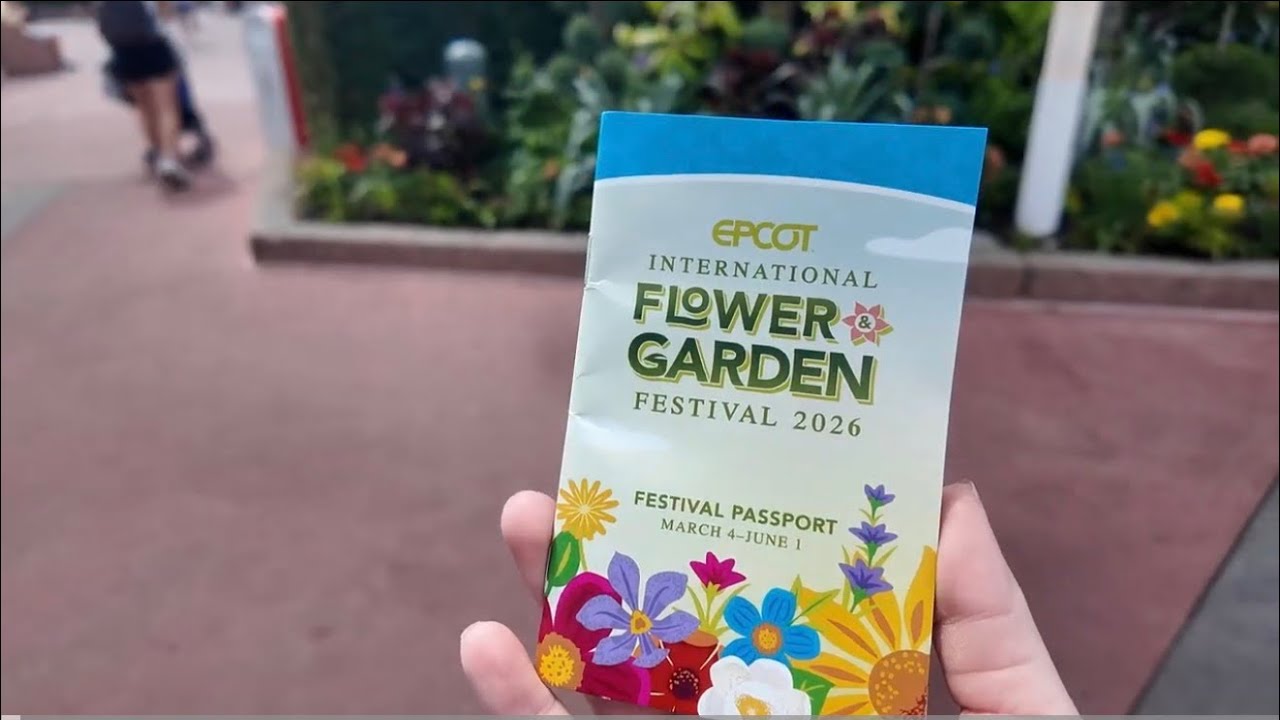 Opening Day at EPCOT’s Flower & Garden Festival 2026! 🌸 🦋 🌺