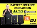 Comparing After A Show: Alto Busker, Mackie Thump Go, JBL Eon One Compact, EV Everse 8 Best Value?