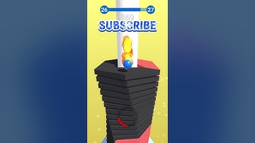 STACK BALL LVL.26 #viralvideo #stackball #fpy #stackattack #stackcolors #stackrider #stack