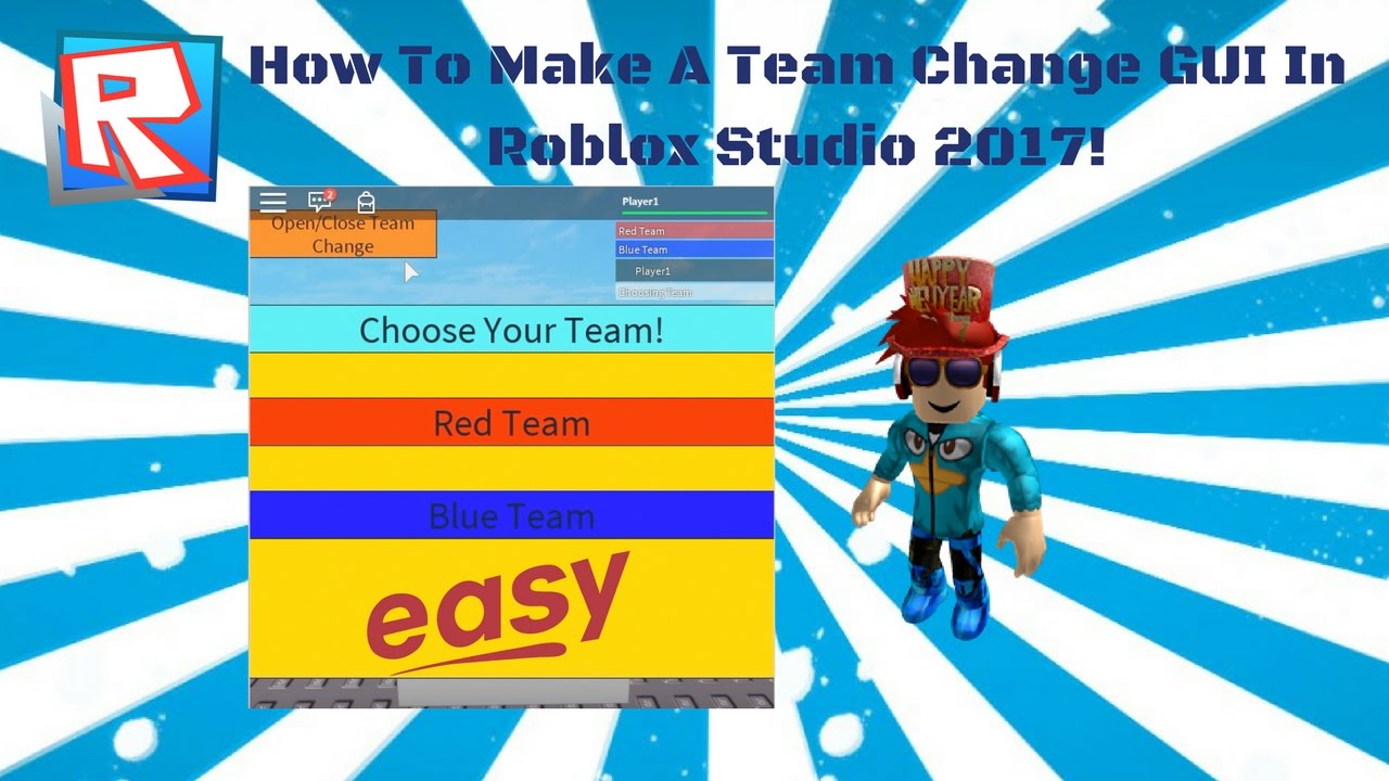 How To Make A Choose Team Gui On Roblox