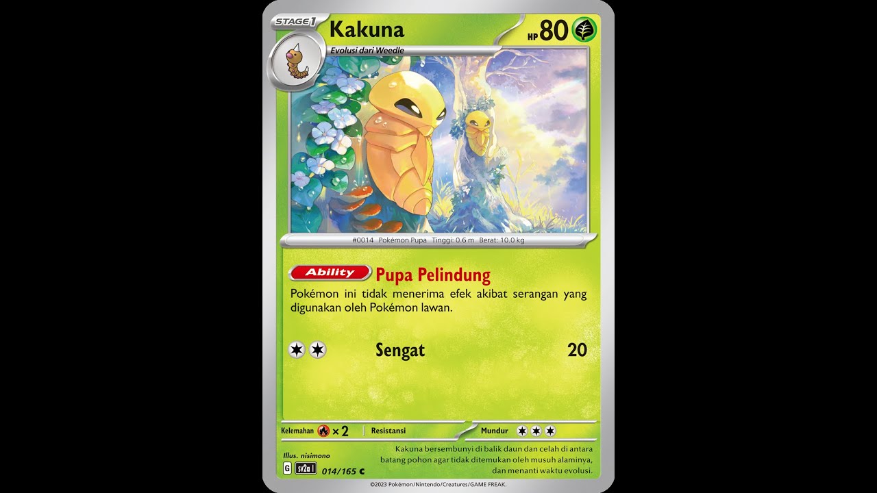 Learn with Me - I Challenge My Self to Draw Pokemon Everyday! (Kakuna)