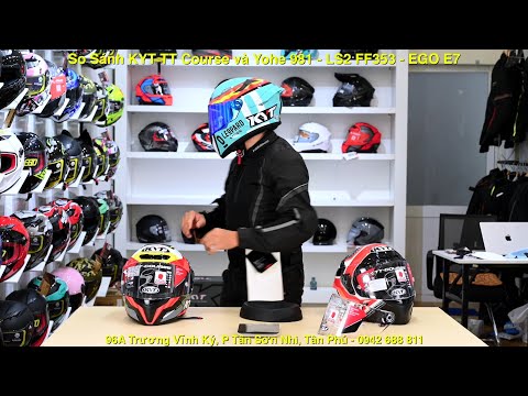 Video So sánh #KYT_TT_Course và #LS2_FF353 #Yohe_981 #EGO_E7 - YouTube