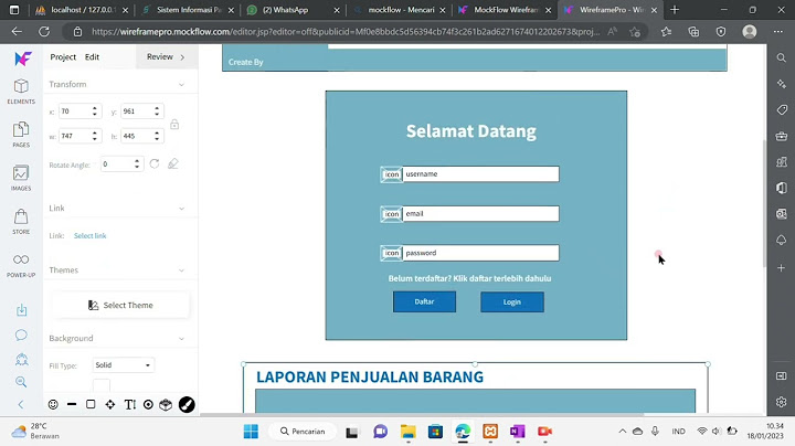 Aplikasi peminjaman barang dengan excel