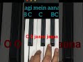 Famous *90s song* *Bollywood* | O O jaane jaana#youtubeshorts #shorts #music #piano #viral *salman*