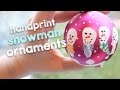 Handprint Snowman Ornaments | DIY Christmas Decorations on a Budget