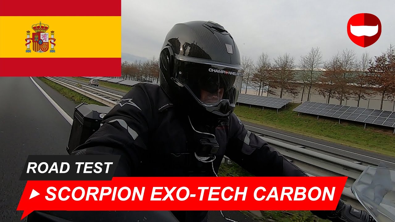 Scorpion EXO-TECH - Review + Road Test - Champion Helmets - YouTube