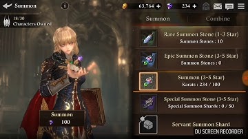 Heir Of Light 3 times Summon