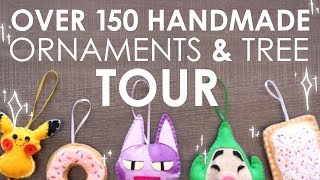 I Made 150+ Felt Ornaments  LET'S LOOK AT ALL OF THEM