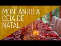 Mesa de Ceia de Natal com Decoração Diferentona