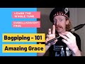 Learn to play amazing grace grace note free on the bagpipes