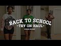 Back to School *Jr Year* Ep:1 Try-On Haul 2023 | Shi Da Kid