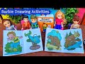 Barbie drawing activities  episode  57  cringe barbie world