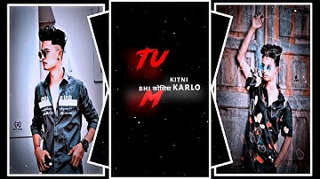 NEW ATTITUDE 😈TREND SONG ALIGHT MOTION VIDEO💥 XML FILE🎁 #xml #trending @rakeshediting100k2