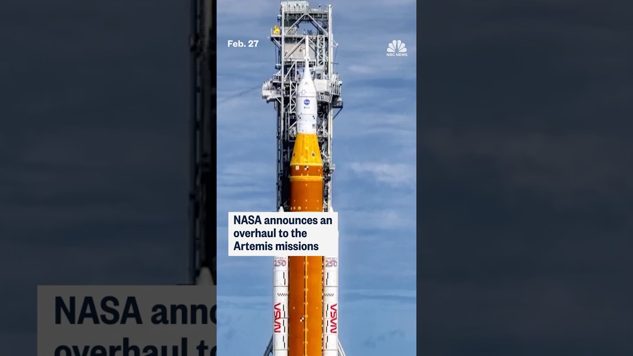 NASA announces an overhaul to the Artemis missions