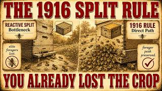 Most Beekeepers Split Too Late — The 1916 June Rule That Kept Honey Production Intact
