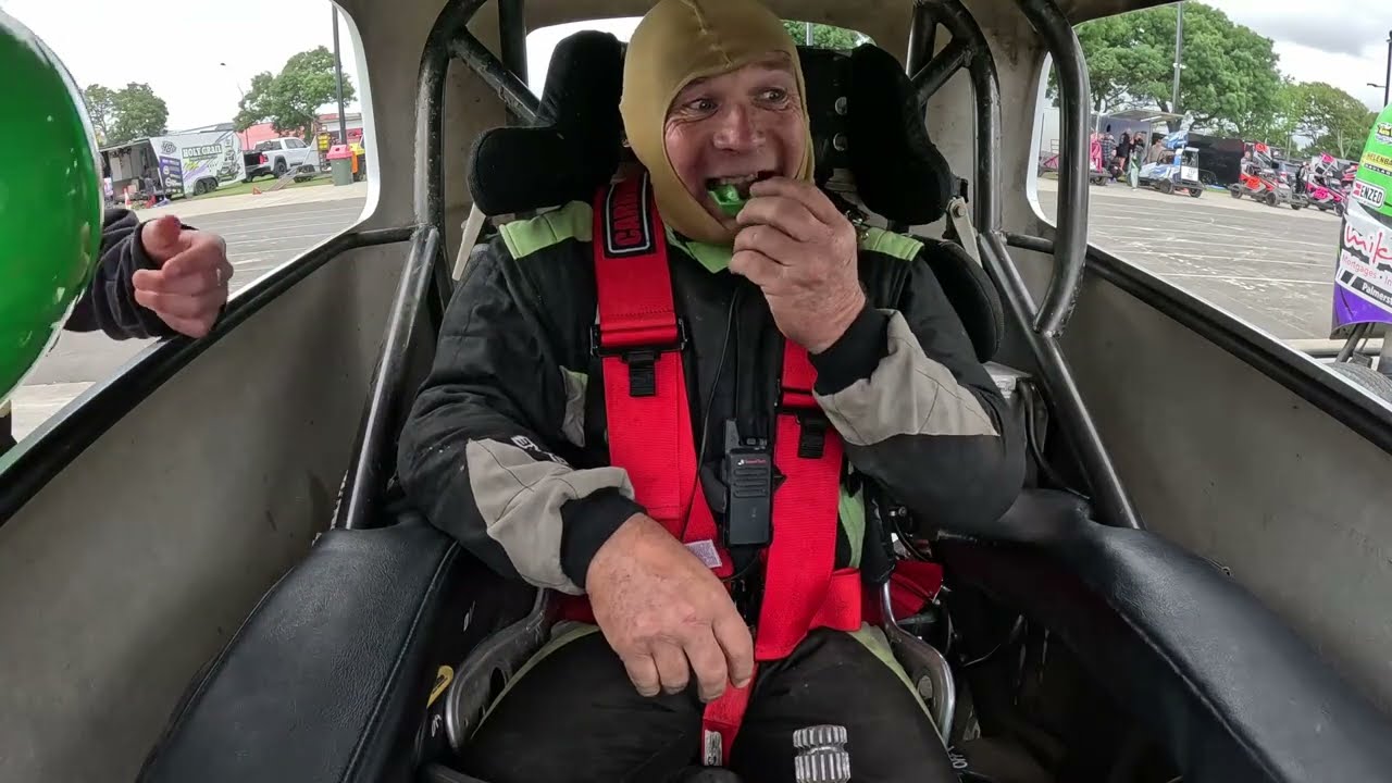 Superstock Teams Extravaganza - night came to an early painful end.