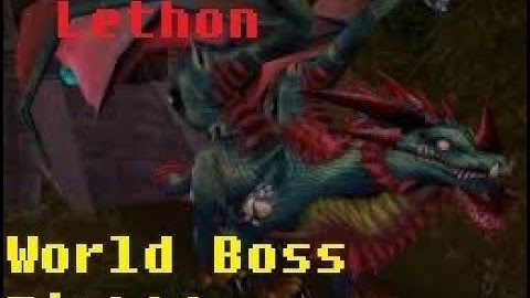Lethon Kill |World Boss| World of Warcraft Classic