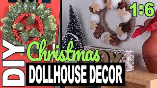 Dollhouse Christmas Decorations DIY