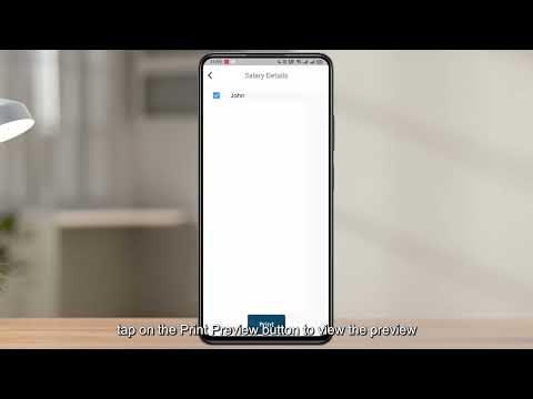 16. How to Print Employee Pay Slips | Smart Salary Calculation