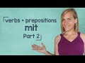 German Lesson (238) - Verbs with Prepositions - Part 2: mit - B2