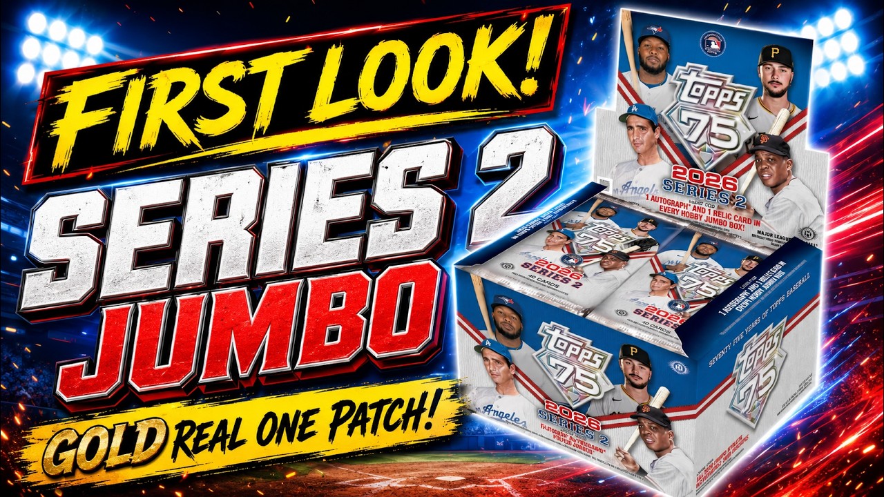 FIRST LOOK! 2026 Series 2 Jumbo Boxes ? - YouTube