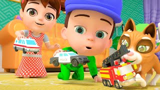 Emergency Vehicle Songand MORE Educational Nursery Rhymes &amp; Kids Songs