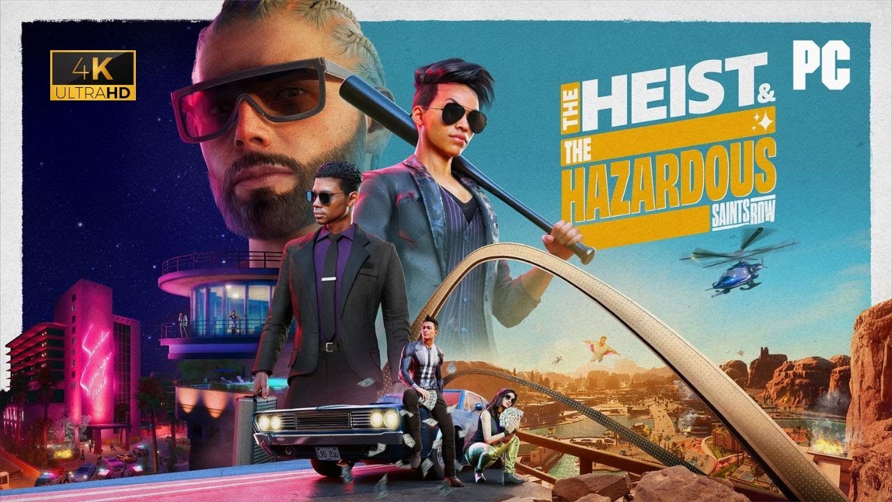 Saints Row - 4K Gameplay DLC Expansion: The Heist and The Hazardous