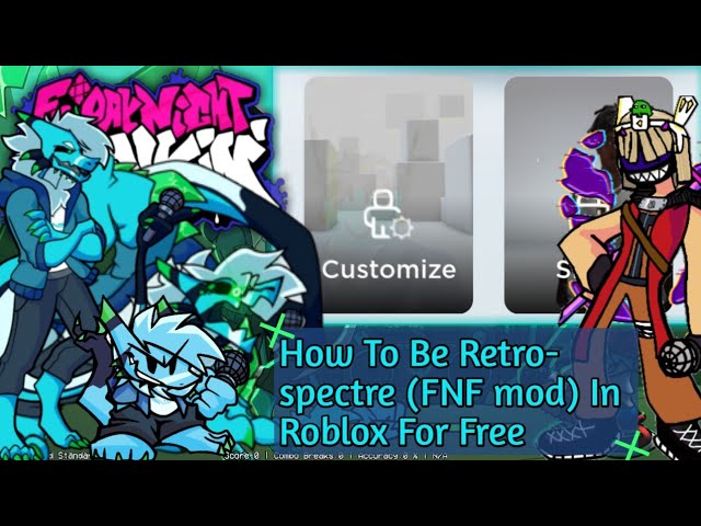 How To Be Retrospectre (FNF mod) For Free || Roblox