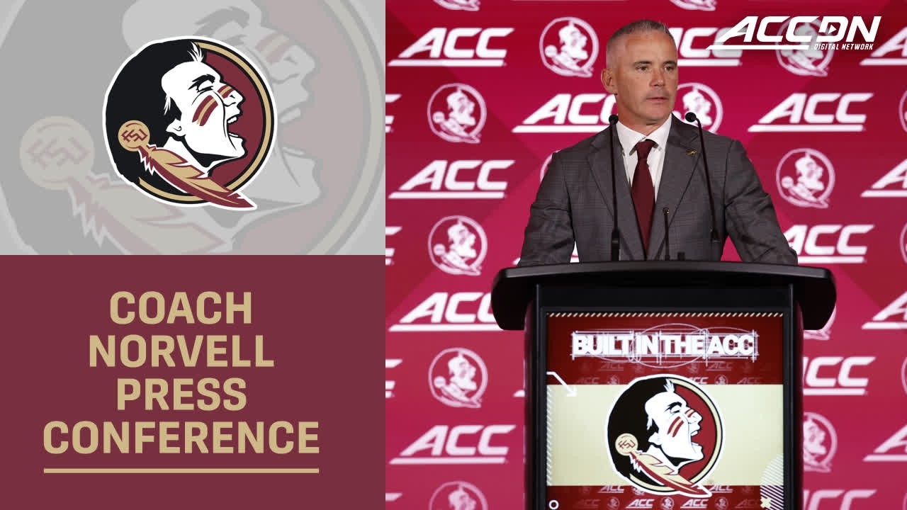 Mike Norvell Florida State Press Conference | 2026 ACC Football Kickoff