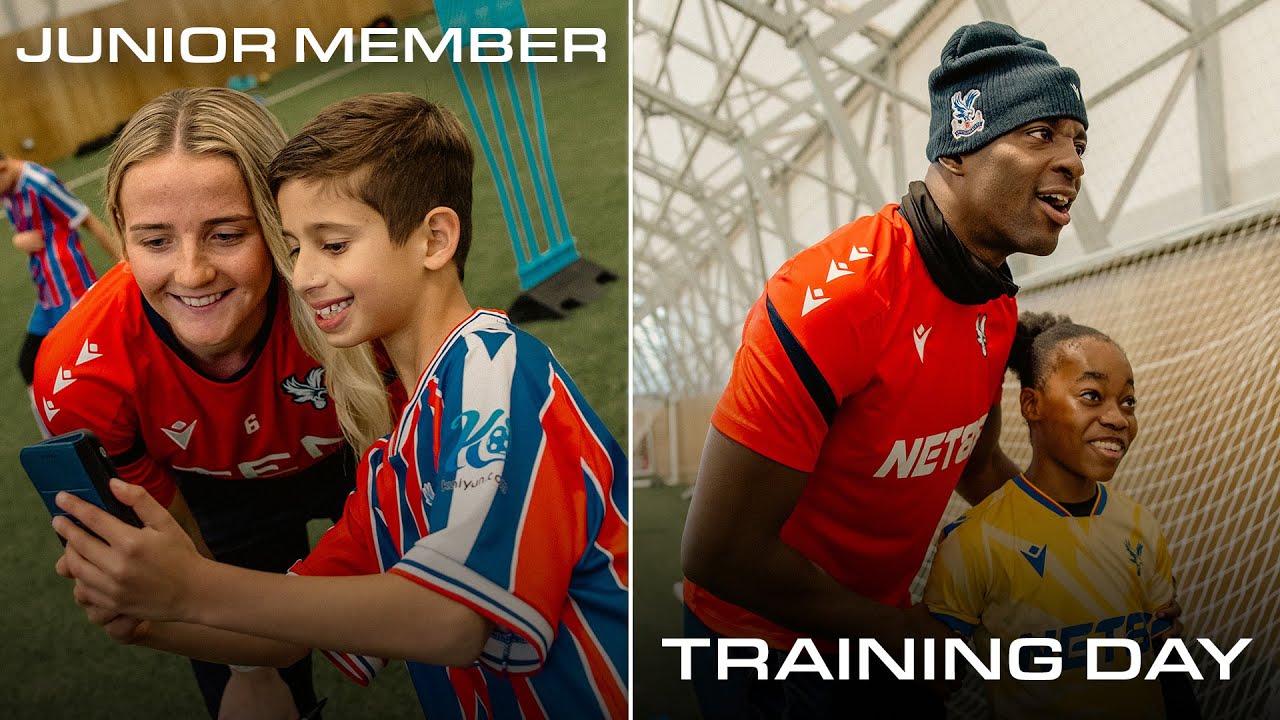 Palace for Life coaches lead sessions at Junior Member Training Day 2025