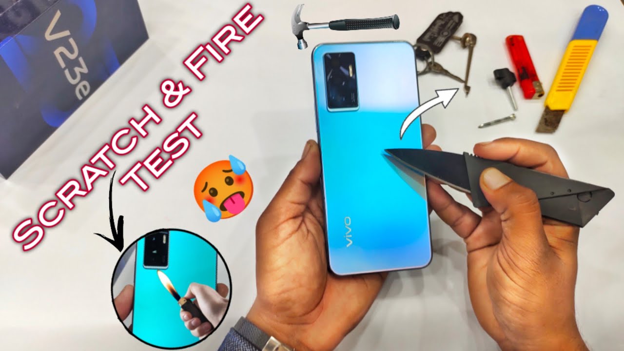 vivo v21 Scratch Test & Fire Test  must watch Must Watch You Will be  Shock🥵 