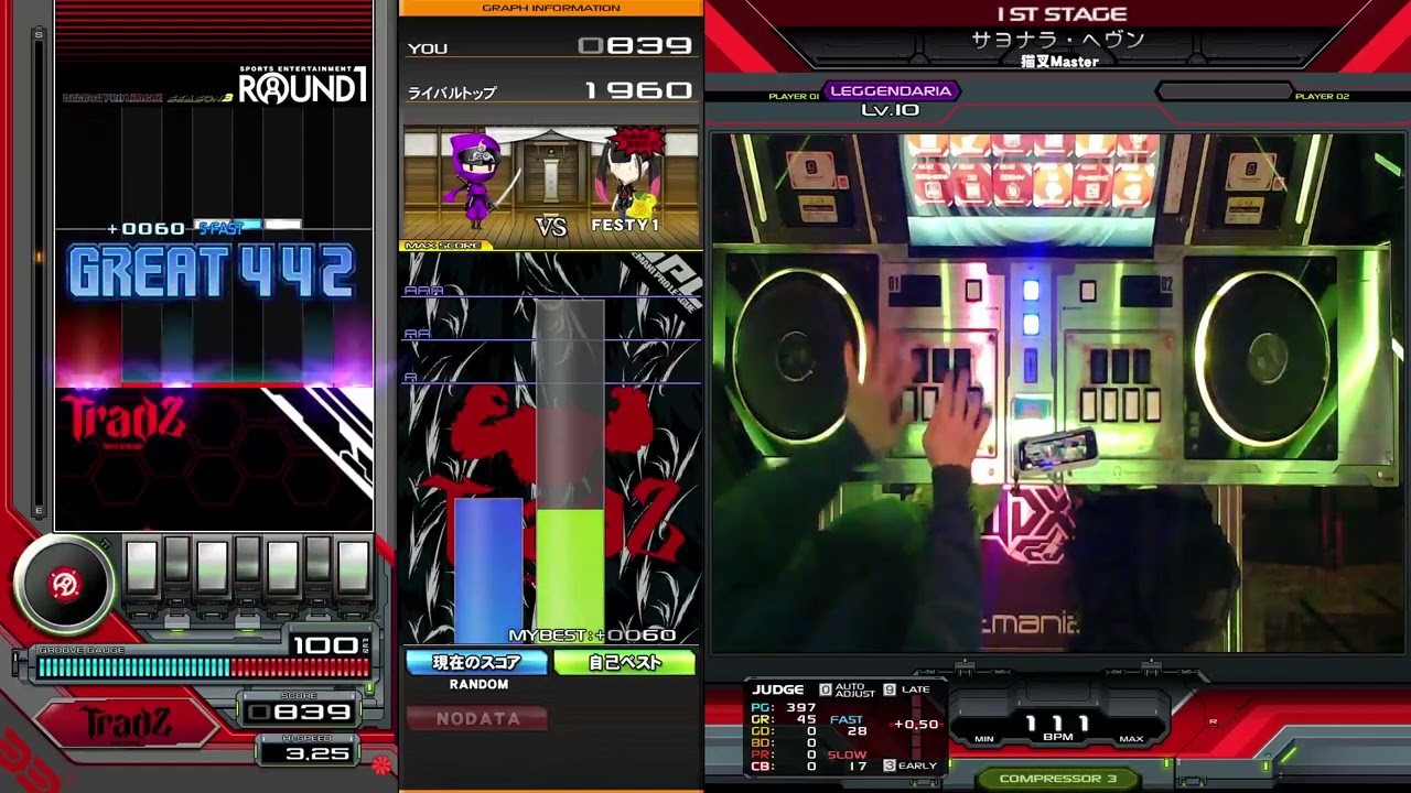 【beatmania IIDX】サヨナラ・ヘヴン(SPL) / 猫叉Master