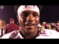 East Central's Tony Brown talks about his 8-TD night