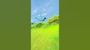 Roundoff Aerial | #Roundoffaerial #gymnastics #parkour #tricking #motivation