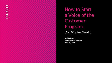 How to Start a Voice of the Customer Program (And Why You Should)